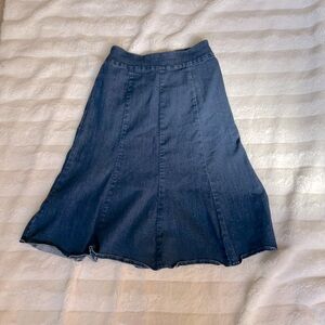 Denim skirt